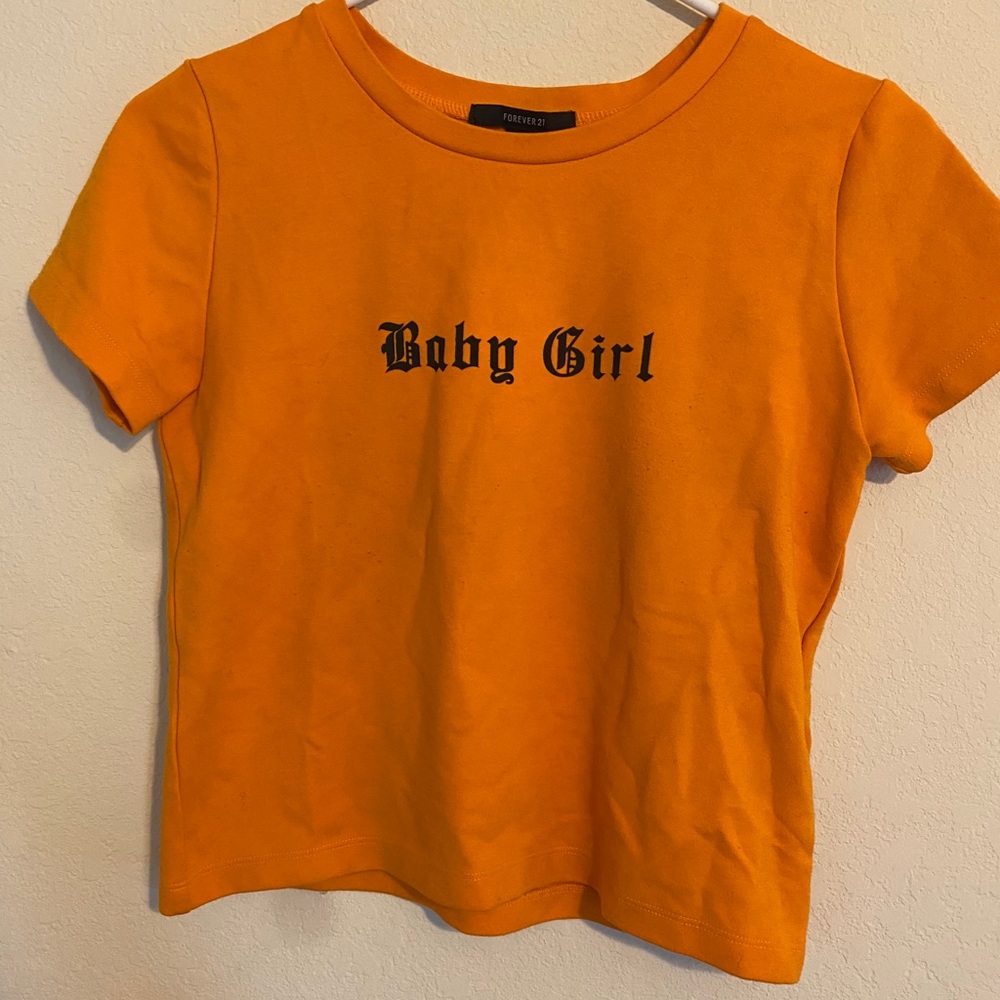 Crop tee